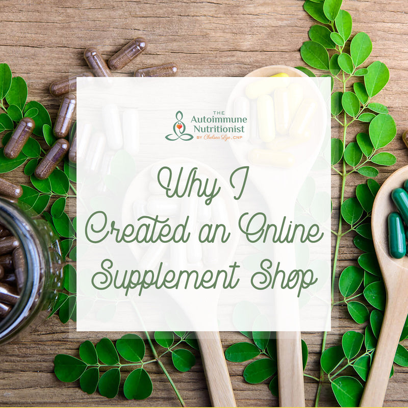 Why I created an online supplement shop