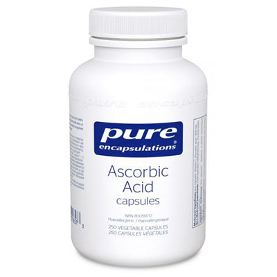 Ascorbic Acid 1 gram 250 Capsules - Canadian Customers Only